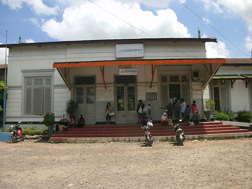 Serang railway station